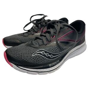 Saucony Kinvaras Everun Women's 7.5 Gray Running Shoes Sneakers